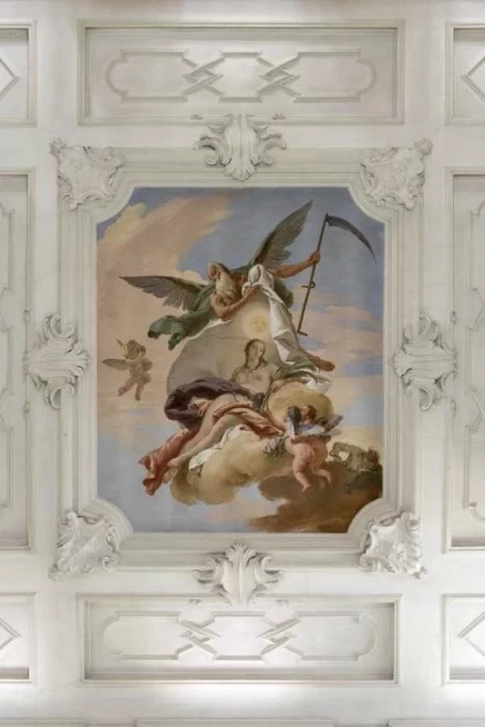 Il Tempo scopre la Verità e caccia l'Invidia - Monteviale, Villa Loschi Zileri dal Verme Motterle